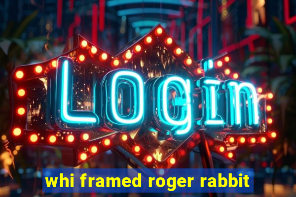 whi framed roger rabbit